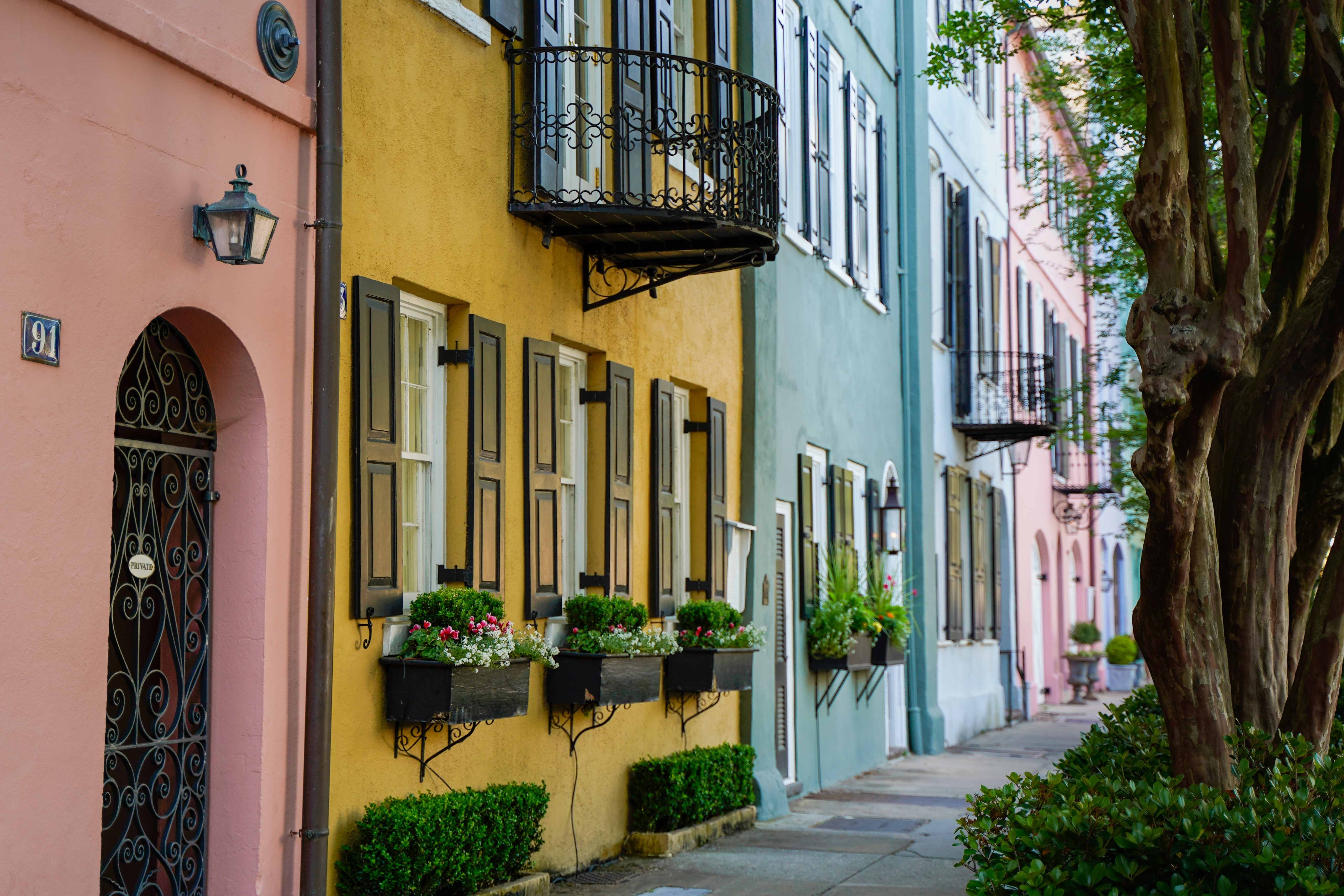 Charleston Rainbow Row
